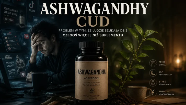 Ashwagandha na stres, zmęczenie i regenerację u mężczyzny