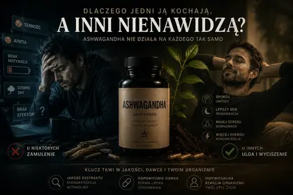 Ashwagandha działanie, skutki i opinie
