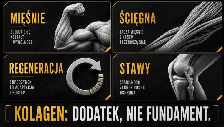 Kolagen przy treningu siłowym — co naprawdę potwierdzają badania?