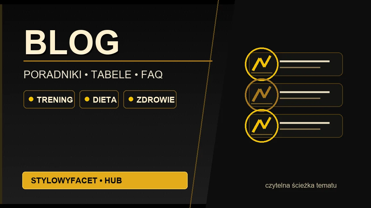 Infografika hubu StylowyFacet: Blog