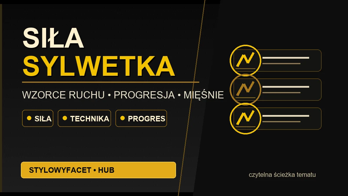 Infografika hubu StylowyFacet: Siła Sylwetka