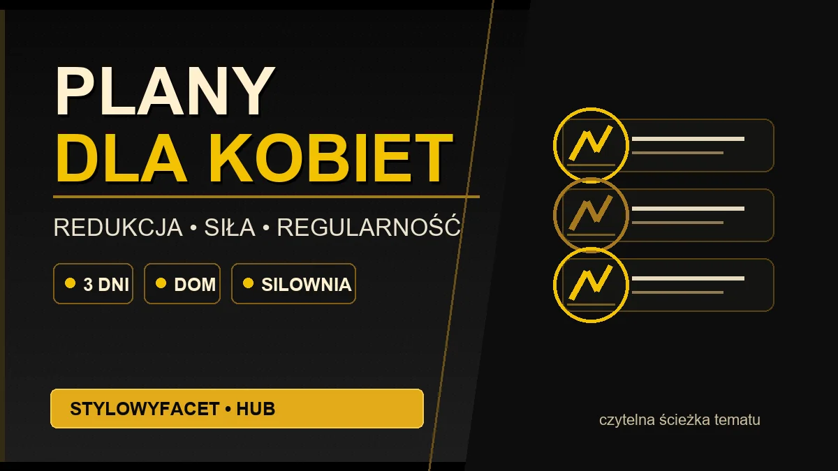 Infografika hubu StylowyFacet: Plany Dla Kobiet