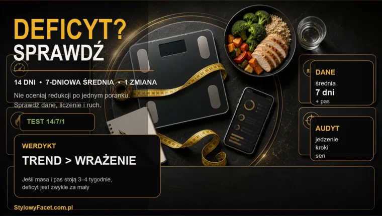Czy na pewno jesteś na deficycie kalorycznym? Test 14 dni