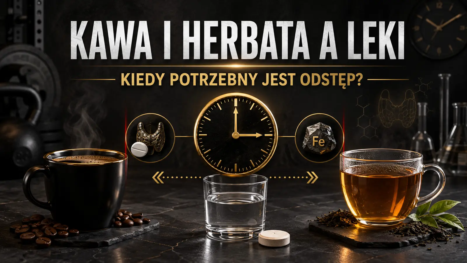 Kawa i herbata a leki – kiedy potrzebny jest odstęp